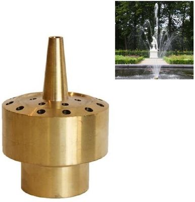 1.5 "کاملاً برنجی شکوفه 3 لایه چشمه آب نازل جت آب استخر آبپاش