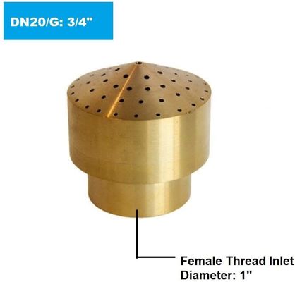 نازل های چشمه رقص 1 اینچ 4 Tiers DN25