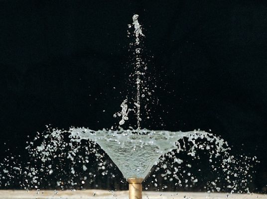 1 "کاملاً برنجی شکوفه آب گلدار نازل جت آب حوضچه آبپاش