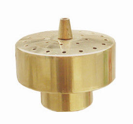 چشمه آب کاملاً برنجی Blossom 3 Tiers Jet Nozzle Water Spanjain Heads Head