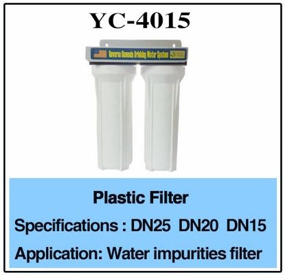 فیلتر آب پلاستیک 3/4 "1/2" DN25 DN20 برای نازل آب مه
