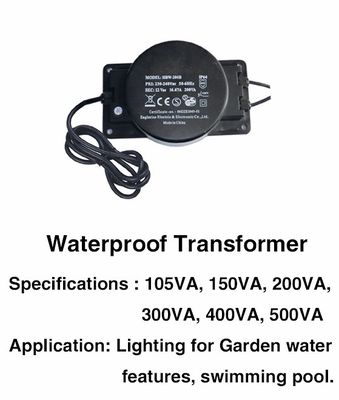 ترانسفورماتور استخر شنا ضد آب پلاستیک IP68 500VA