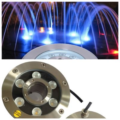 چراغ های فواره زیر آب 50000 ساعت 145mm 12V 9W