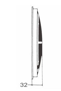 پوشش ABS 203mm بالاتر از کف استخر زمینی