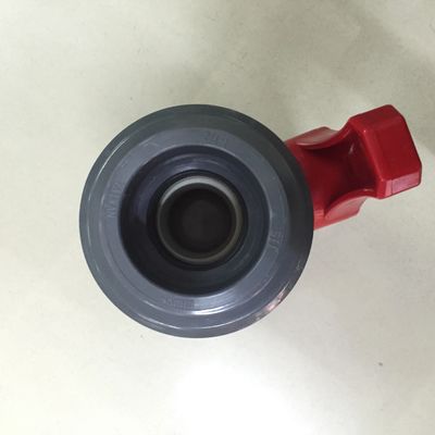 شیر قرمز توپ DN20 UPVC Double Union Valve