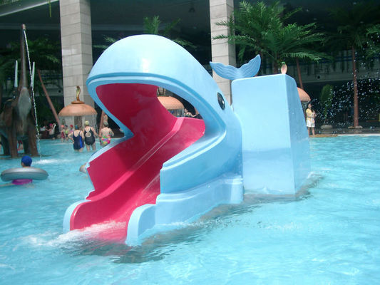 اسلایدهای آبگرمکن و تجهیزات شیشه ای مخصوص تجهیزات ضد آب UV Kids Parks Water Water