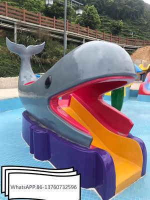 اسلایدهای آبگرمکن و تجهیزات شیشه ای مخصوص تجهیزات ضد آب UV Kids Parks Water Water