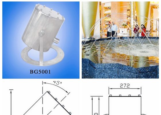 4 متر فاصله 10000 L / H 20mm نازل چشمه لمینار