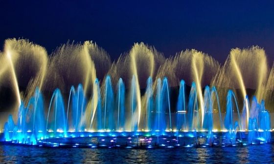 نازل چشمه رقص نوسان فولاد ضد زنگ 1.5 "