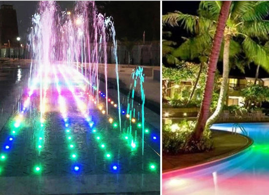2700K 6 وات LED زیر آب چراغ های 120 درجه زاویه پرتو