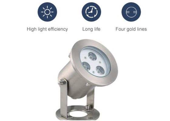 چراغ های LED زیر آب ضد آب Fountain Fountain 7000K 3W