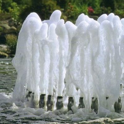 SGS Pool Fountain Accessories 1.5 "DN40 SS Frothy Foam Jet Nozzle