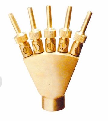 نازل های چشمه رقص سهموی DN25 Brass Phoenix Tale 1 "