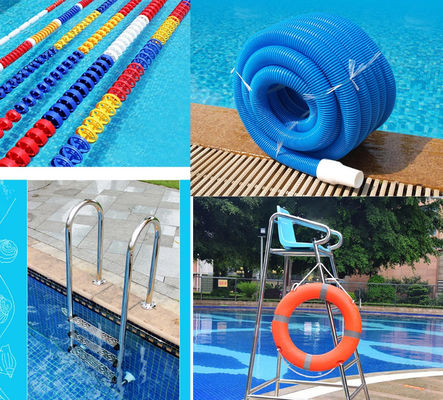 کیت تمیز کننده PE شیلنگ تخلیه استخر شنا 30M