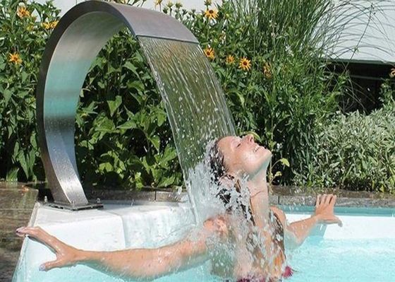 لوازم جانبی فواره استخر 600 میلی متری جت آبشار استیل ضد زنگ