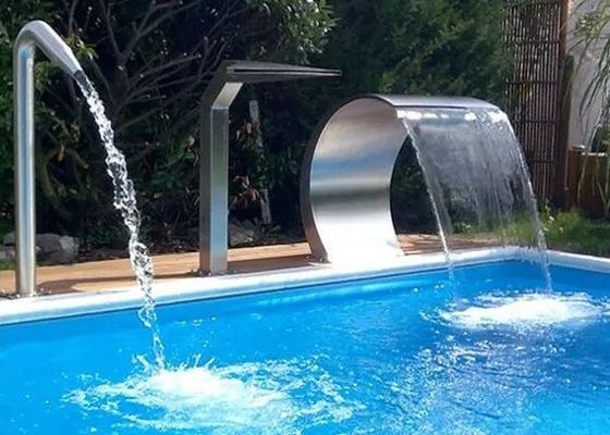 لوازم جانبی فواره استخر 600 میلی متری جت آبشار استیل ضد زنگ