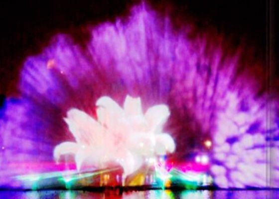 پروژکتور صفحه آب نازل فولاد ضد زنگ Fountain 60m3 / h