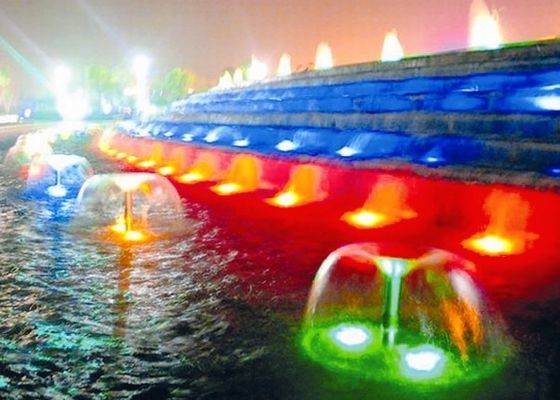 نازل چشمه قارچ بل 22 صفحه نمایش برنجی