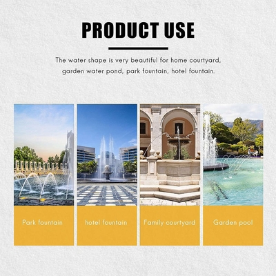 7.3psi - 43psi 1/2 اینچی DN15 Bubbler Fountain Nozzle for Ponds