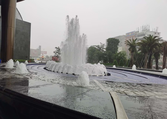 نازل آب رقص فن رقص فولاد ضد زنگ 6 متر مکعب در ساعت