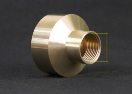 سرعت جریان آب نازل فواره رقص 1 اینچی Brass Blossom DN25 30.8gpm
