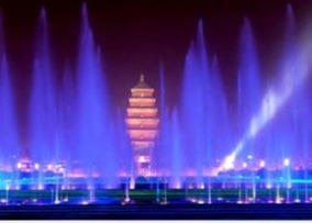 نازل آب رقص رنگارنگ آبنما SS304 DN50 2 اینچی