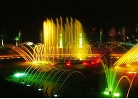 نازل آب رقص رنگارنگ آبنما SS304 DN50 2 اینچی