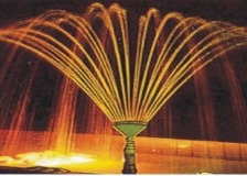 برنج کرومپلیت فونیکس Tale Dancing Fountain Nazzles Jet