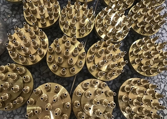 برنجی 3 لایه نازل فواره گل جت فشار 120Kpa