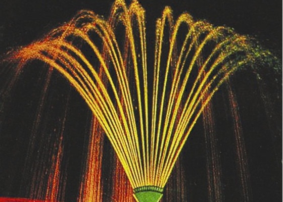 برنج کرومپلیت Phoenix Tale Dancing Fountain Nazzles 4 متری اسپری آب به ارتفاع