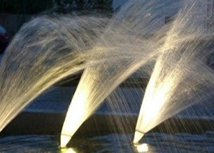 Chromplate Phoenix Tale Fountain Jet 1.5 اینچی برنجی 150Kpa