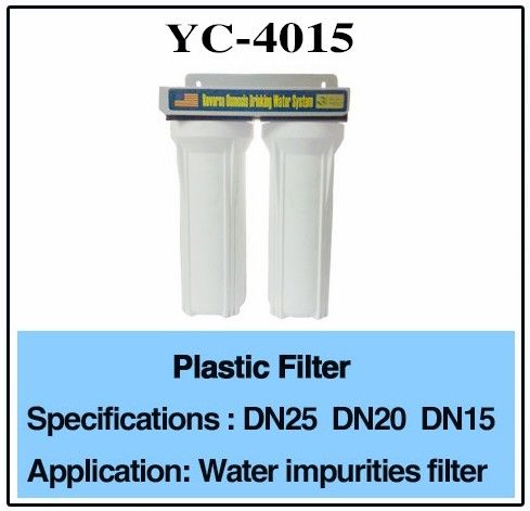 فیلتر آب پلاستیک 3/4 "1/2" DN25 DN20 برای نازل آب مه