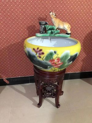 لوازم جانبی آکواریوم لوتوس الگوی CCC کاسه ماهی کوی