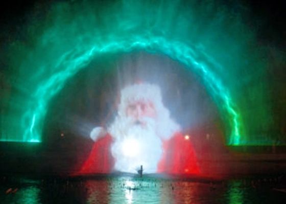 پروژکتور صفحه آب نازل فولاد ضد زنگ Fountain 60m3 / h